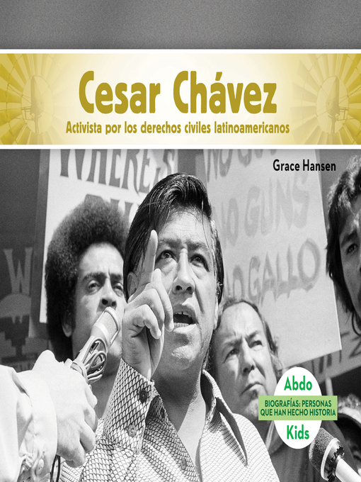 Title details for Cesar Chávez by Grace Hansen - Wait list